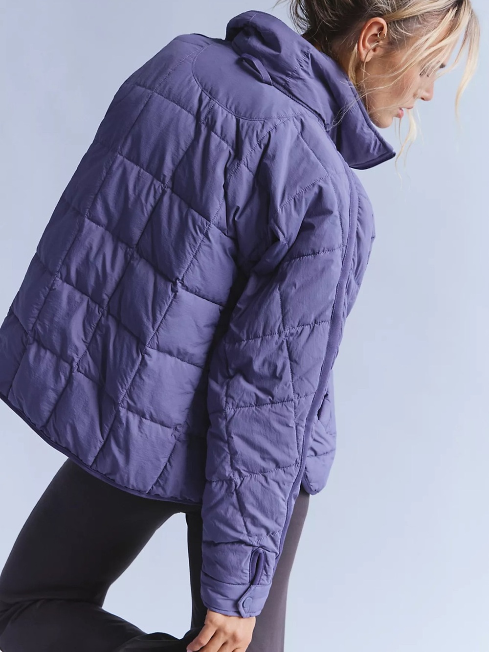 Free people Pippa Packable Puffer Jacket graphite